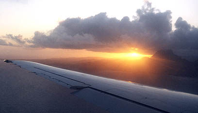 Approaching Kauai