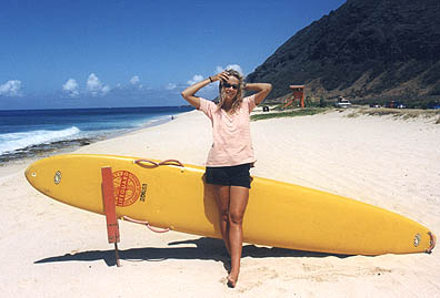 Lifeguard on duty